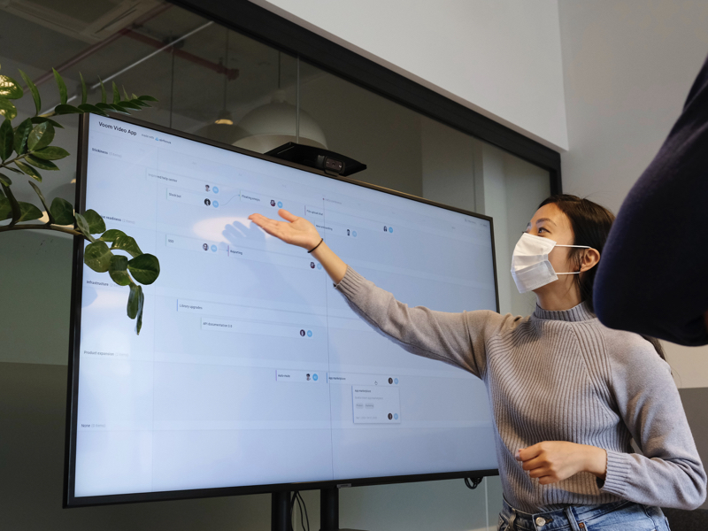 COVID-19 forced a shift in the work model