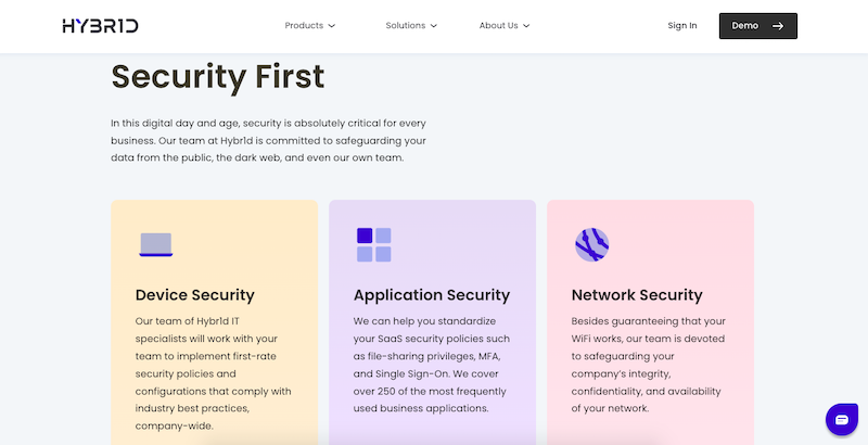 hybr1d manage your it security