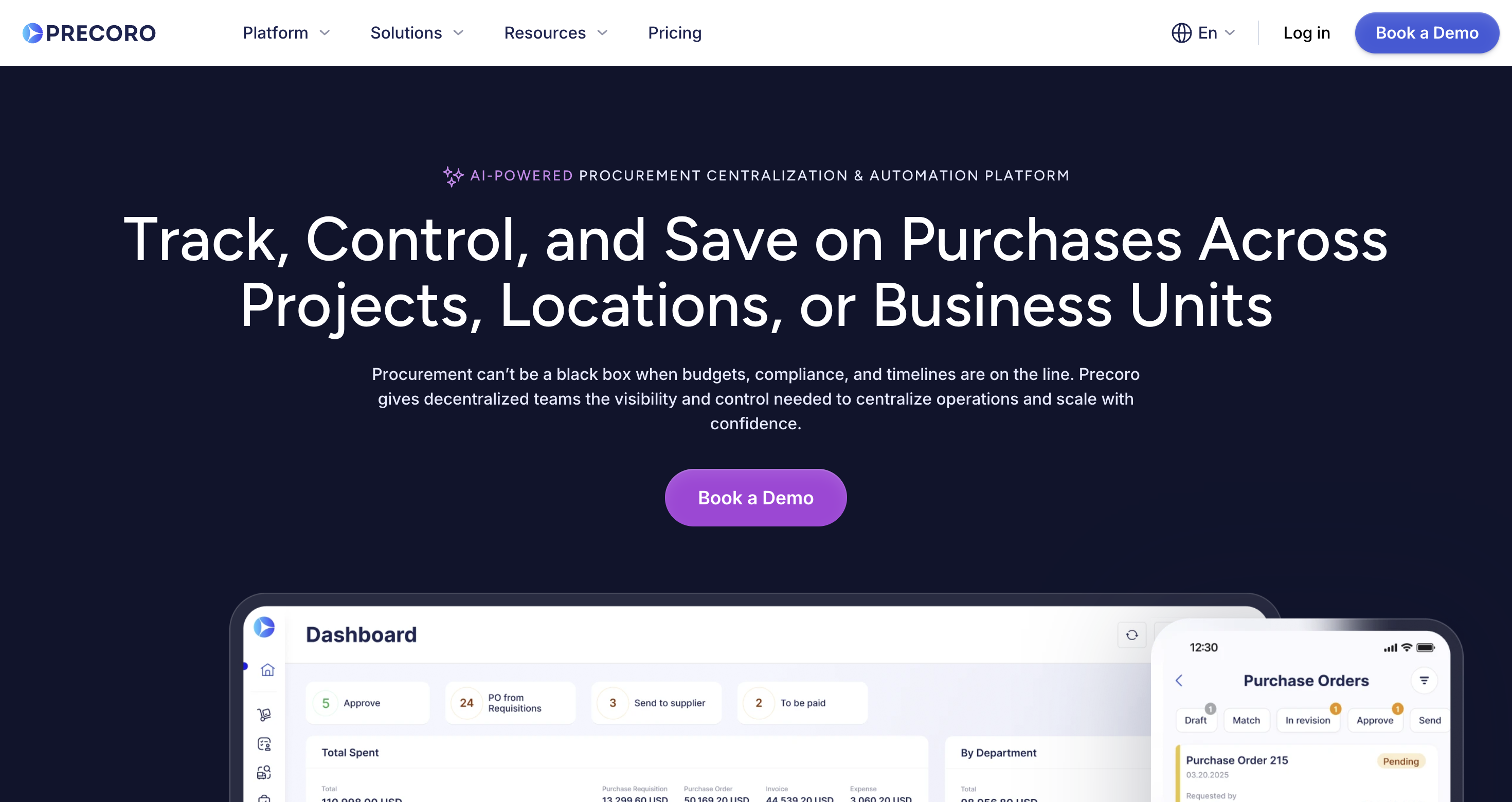 precoro - it procurement platform
